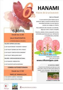 hanami, fiesta primavera Pamplona