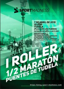 roller maratón puentes de Tudela